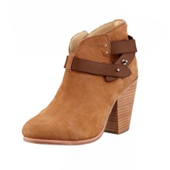 rag & bone Shoes - RAG & BONE Harrow Nubuck Suede Ankle Booties